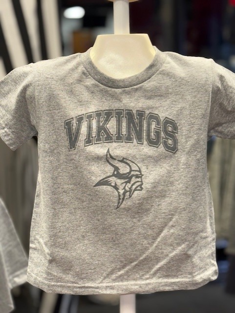 Toddler Gray Vikings Tee