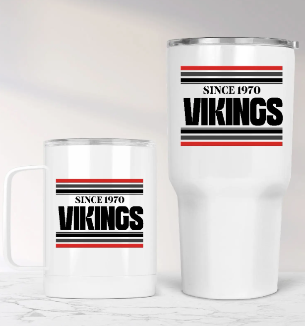 Vintage Vikings Tumbler and Mug