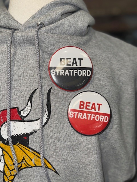 Beat Stratford 3" Spirit Button